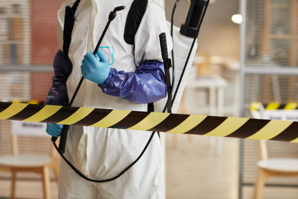 Professional Biohazard technician working in Denton, TX